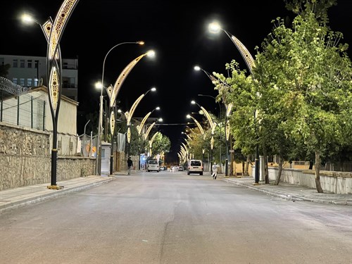 MURATPAŞA MAHALLESİ-ESKİ CEZAEVİ CADDESİ YENİ AYDINLATMALARI