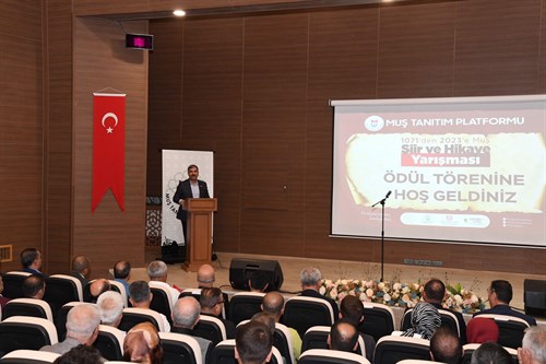MUŞ TANITIM PLATFORMU 1071'DEN 2023'E MUŞ ŞİİR VE HİKAYE YARIŞMASI ÖDÜL TÖRENİ