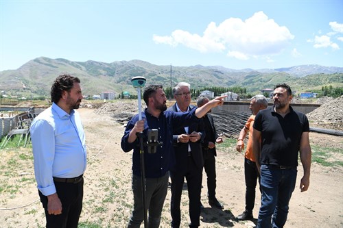 EŞ BAŞKAN SÖYLEMEZ, ÇALIŞMALARI İNCELEDİ.